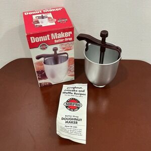 Vintage Norpro 3168 Batter Drop Donut Maker NOS